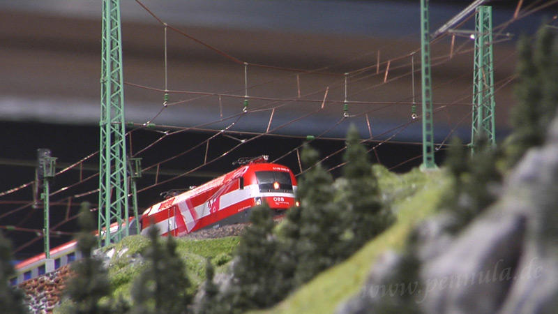 Miniatur Wunderland Hamburg MiWuLa Modelleisenbahn