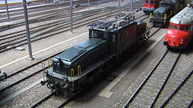 Die größte Modelleisenbahn der Schweiz in Spur 0 mit Führerstandsmitfahrt