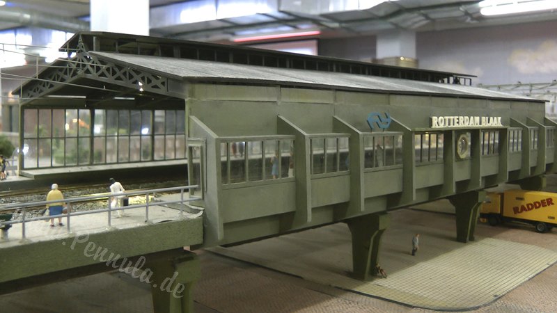 Die größte Modelleisenbahn in den Niederlanden Miniworld Rotterdam
