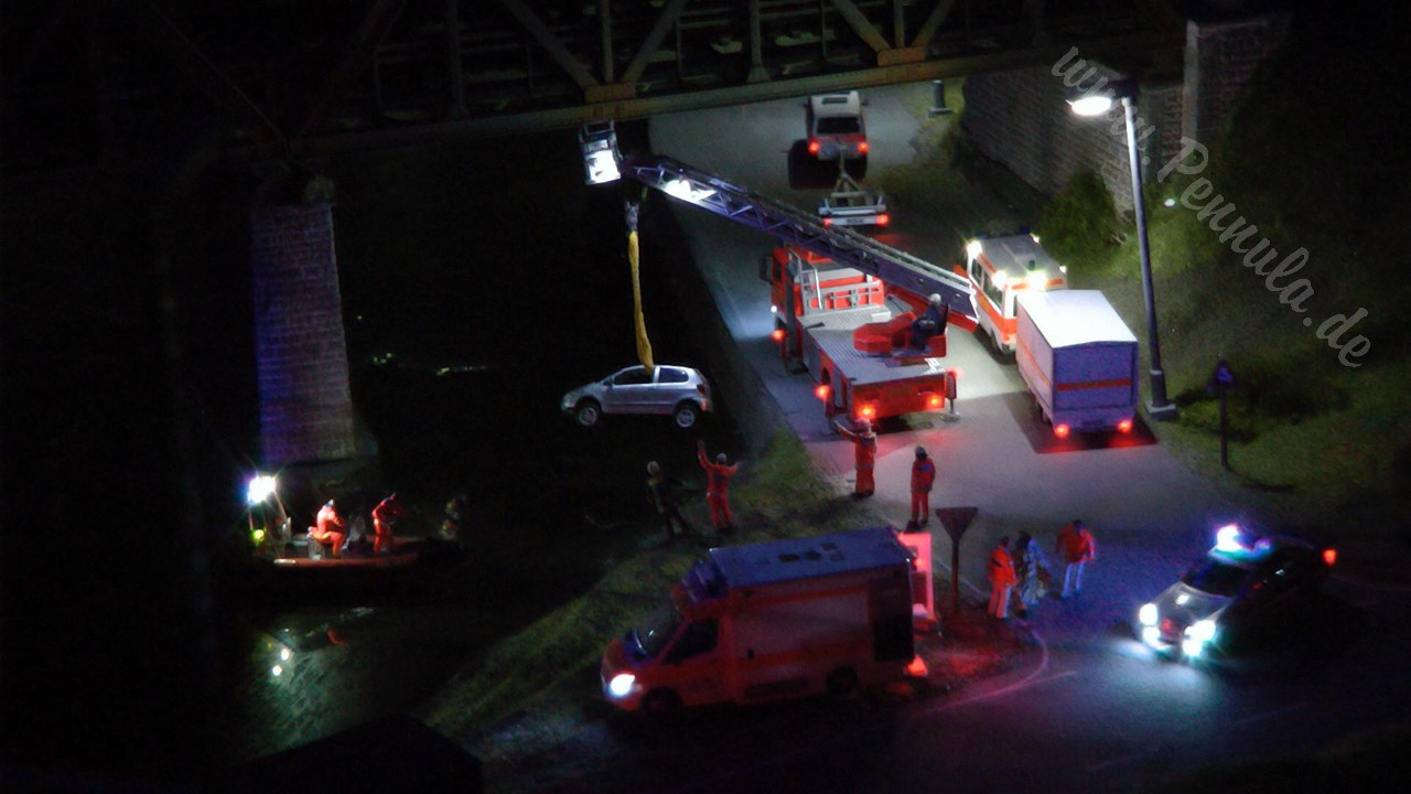 Modellbahn Knuffingen - Die Stadt der Automobile bzw. DC Car und Mini Cars im Miniatur Wunderland