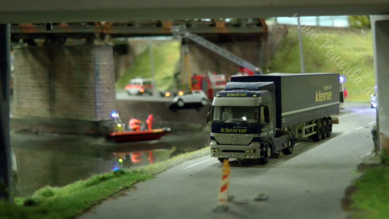 Modellbahn Knuffingen - Die Stadt der Automobile bzw. DC Car und Mini Cars im Miniatur Wunderland