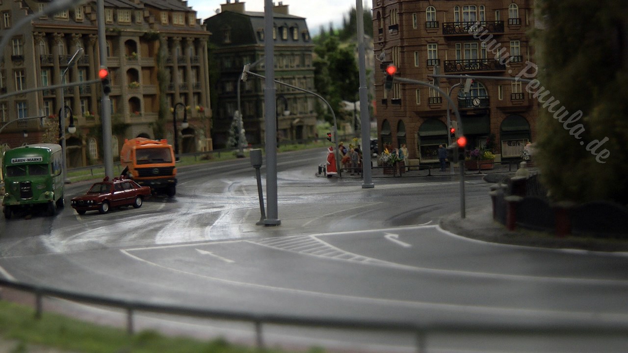 Modellbahn Knuffingen - Die Stadt der Automobile bzw. DC Car und Mini Cars im Miniatur Wunderland