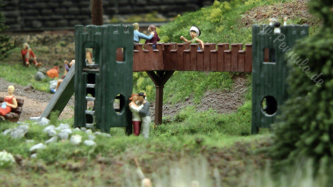 Modellbahn Knuffingen - Die Stadt der Automobile bzw. DC Car und Mini Cars im Miniatur Wunderland