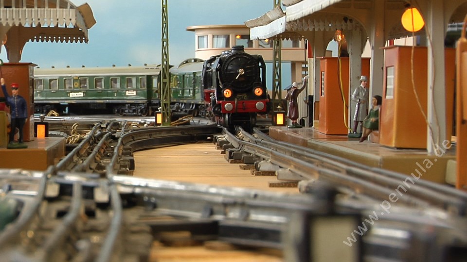 Märklin Blecheisenbahn vor dem Weltkrieg in Spur 0 voll funktionsfähig