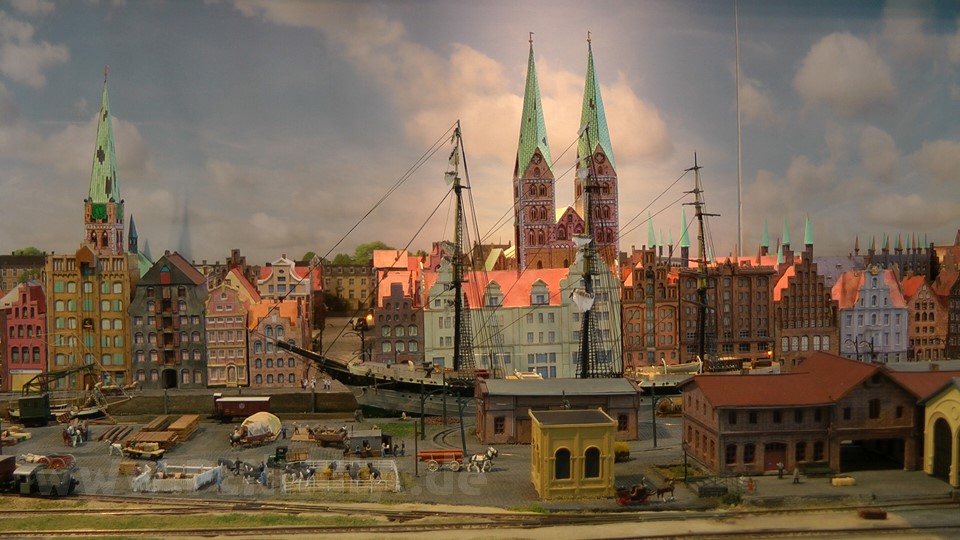 Modellbahn Spur Z von Lübeck auf der Messe Intermodellbau Dortmund 2016