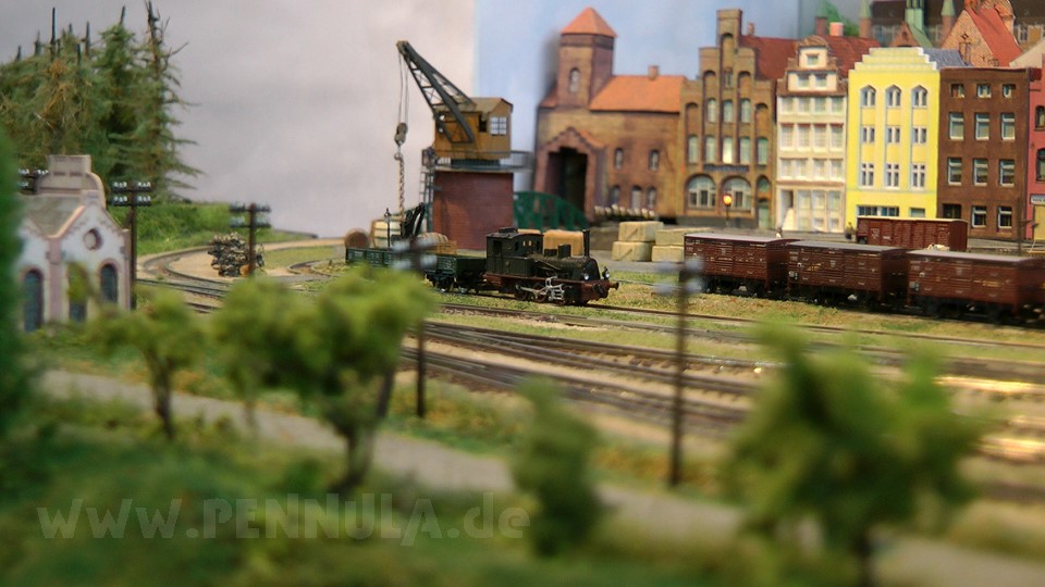 Modellbahn Spur Z von Lübeck auf der Messe Intermodellbau Dortmund 2016
