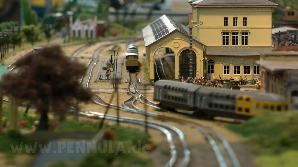 Modellbahn Spur Z von Lübeck auf der Messe Intermodellbau Dortmund 2016