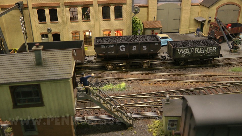 Modellbahn Spur 00 Langley Industrial District Railway auf der Intermodellbau Dortmund 2016