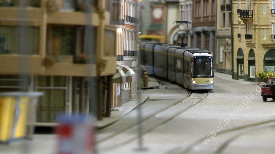 Die superschöne Modellbahn mit Straßenbahn in H0 vom MEC Wuppertal