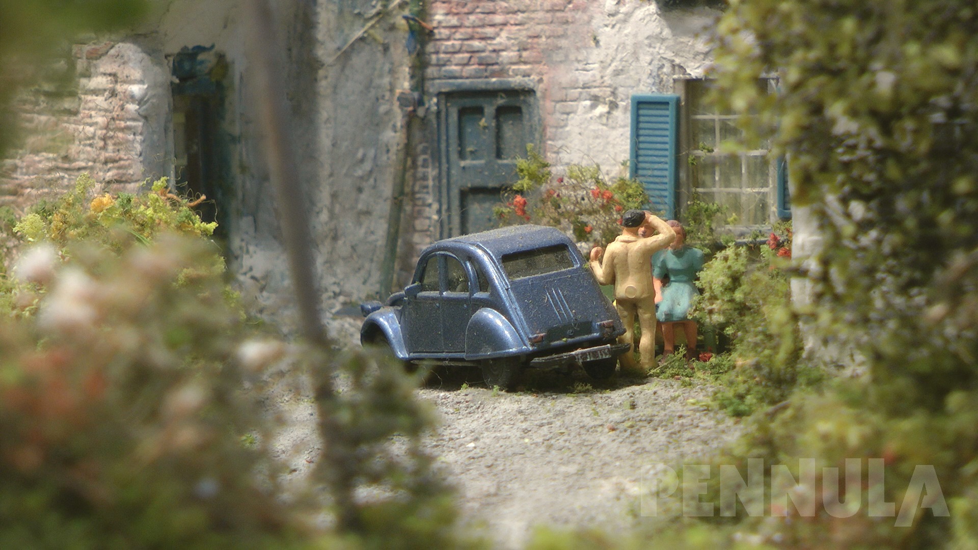 Modelleisenbahn „Mouville“ von Jan van Mourik - Ein Urlaub in Frankreich