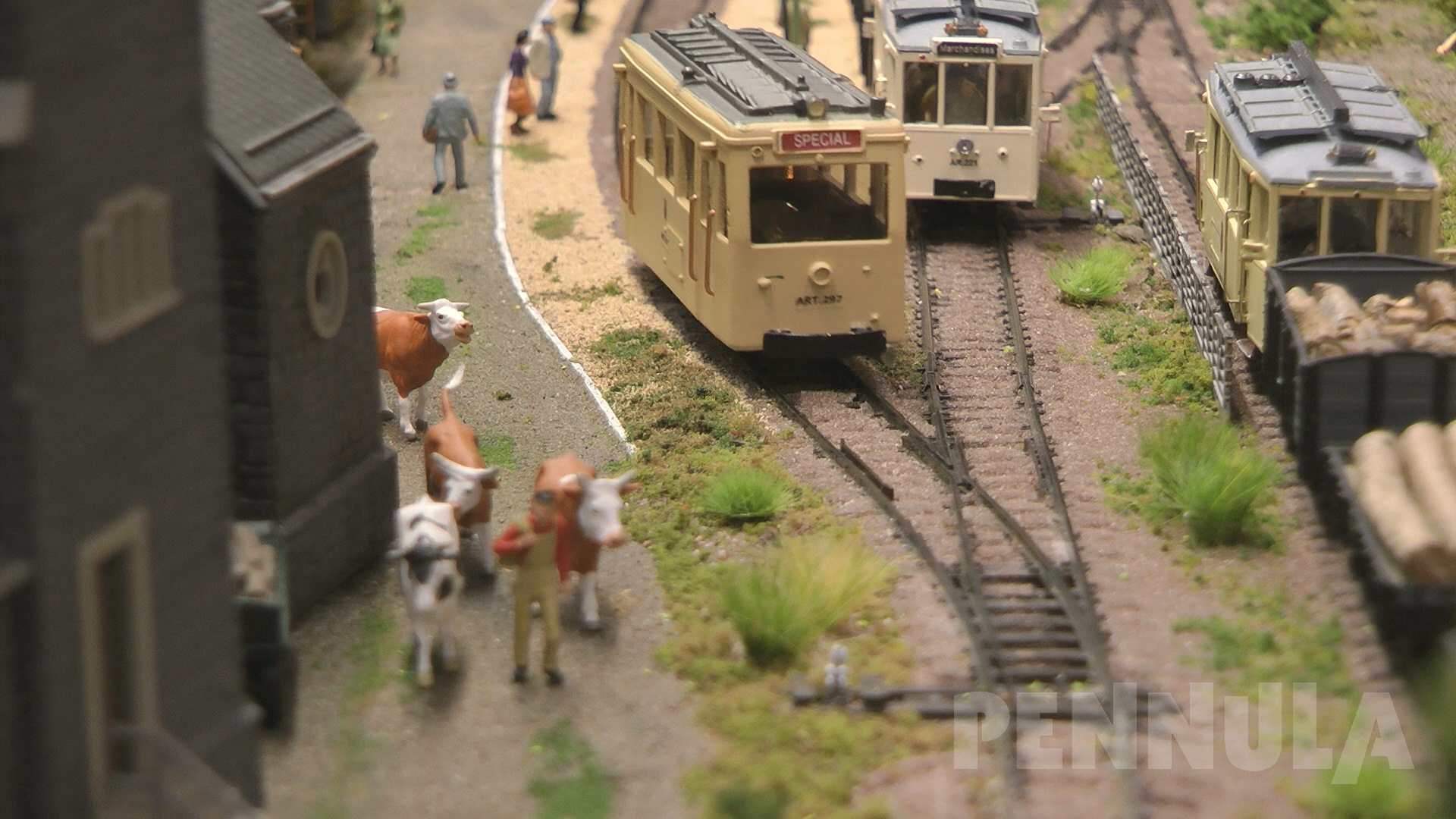 Modellstraßenbahn Le Vicinal á Vresse - Ein Straßenbahnmodell in Spur H0 aus Belgien
