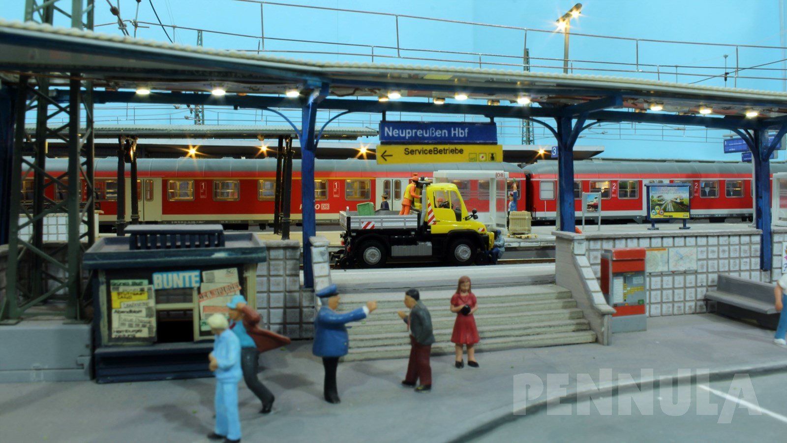 Modelleisenbahn Neupreußen - Eine wunderschöne Spur H0 Anlage mit Arduino-Modellbahn-Steuerung