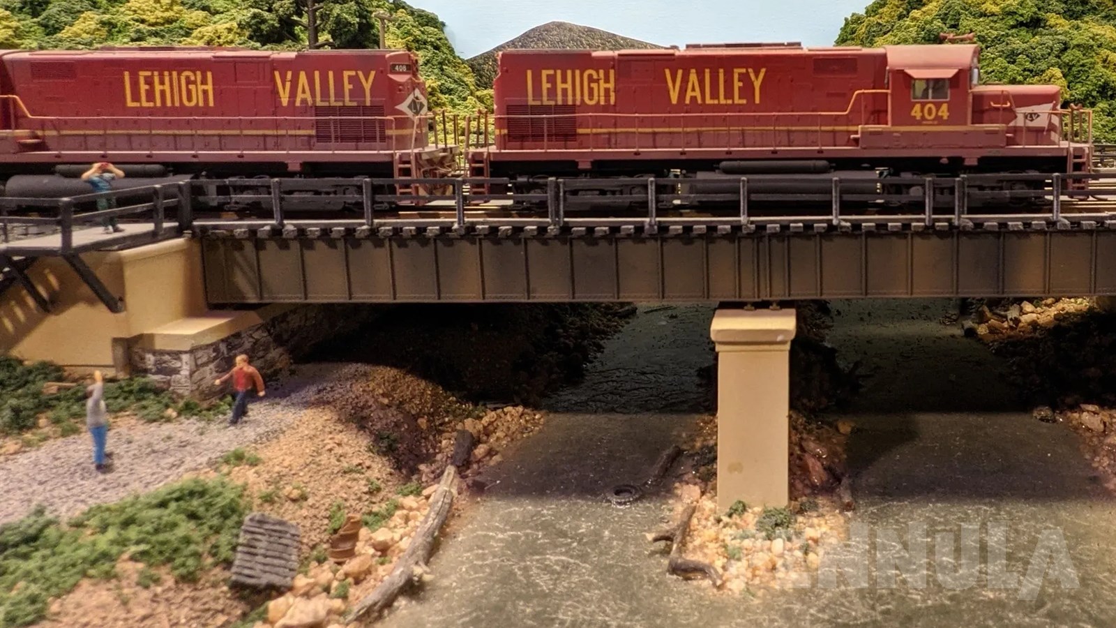 Modelleisenbahn Amerika: Die große US Modellbahn H0 - Führerstandsmitfahrt und Fahrbetrieb