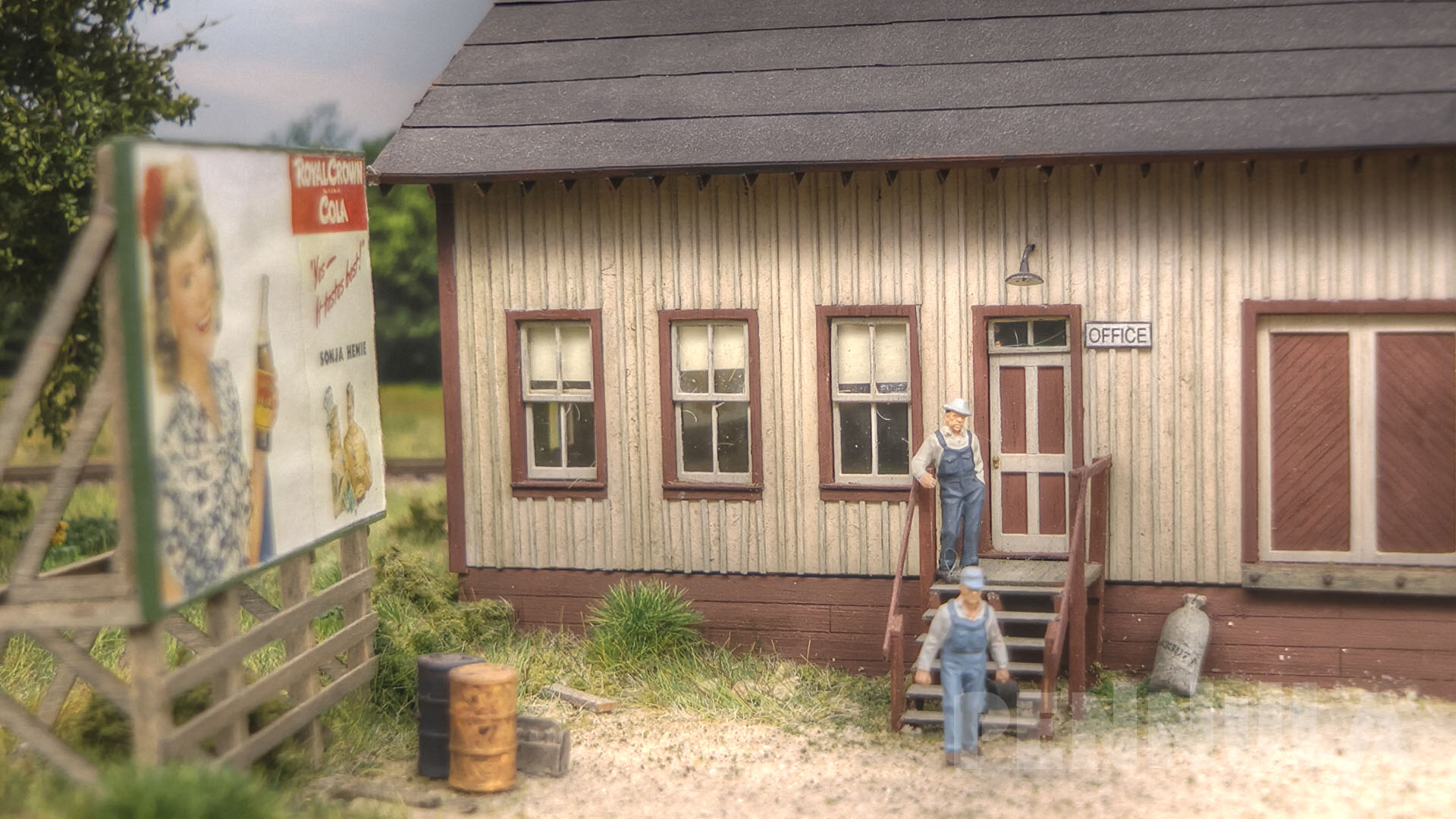Traumhafte US Modellbahn in Spur H0 Cold Water Junction von Gerrit Schoenmaker (Modeltrein Expo On traXS 2023)