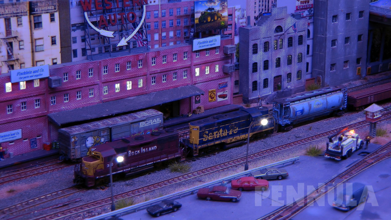 Sensationelle Modelleisenbahn in Spur Z: US Modellbahn-Rangieranlage von Jürgen Tuschick