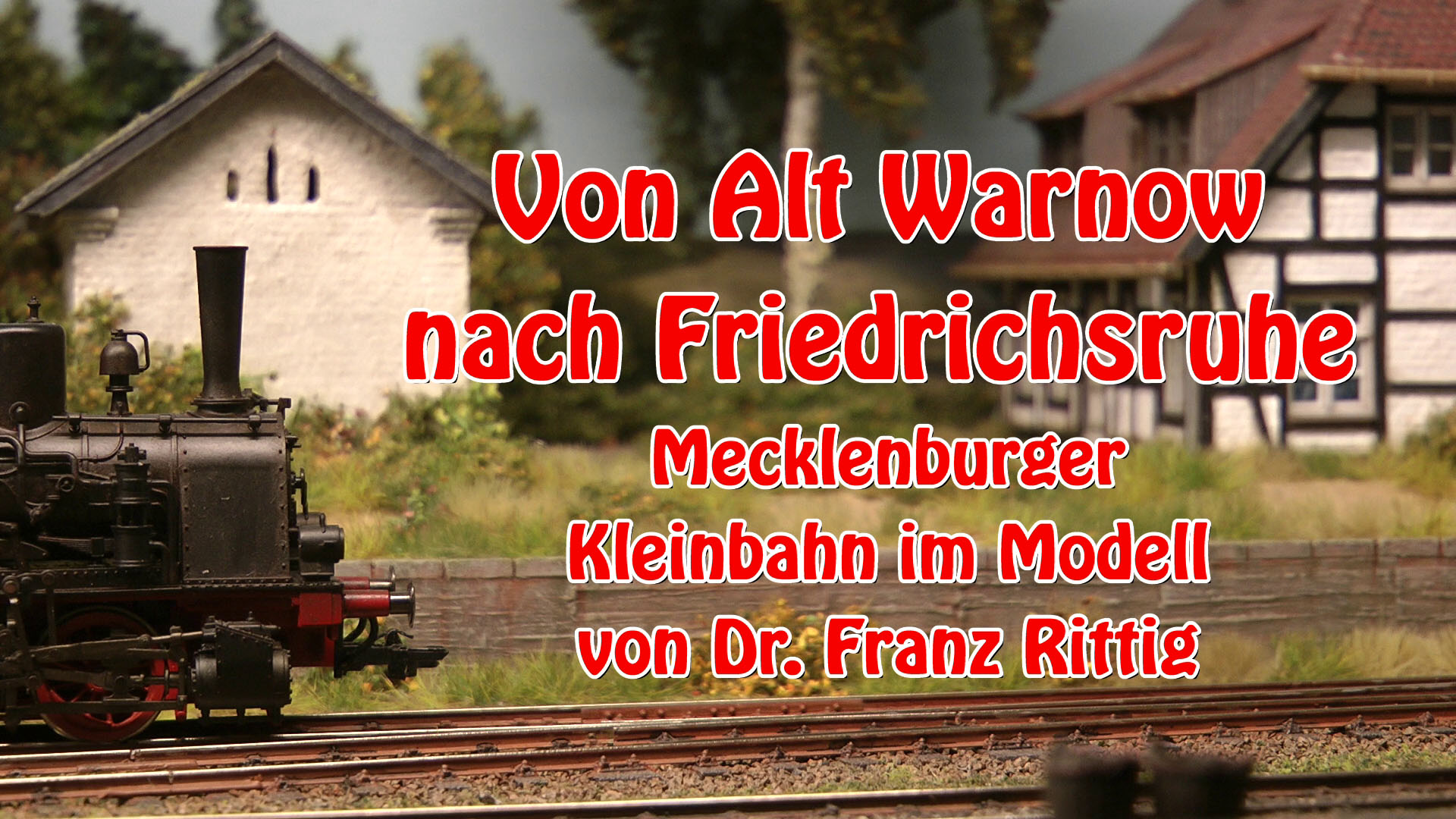 Dampfloks der Deutschen Reichsbahn in Mecklenburg: Modellbahn H0 - Von Alt Warnow bis Friedrichsruhe