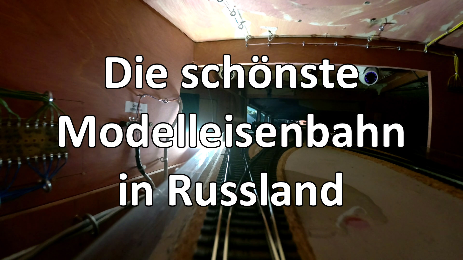 Modelleisenbahn H0 in Russland - Führerstandsmitfahrt im russischen Miniatur Wunderland in Jaroslawl
