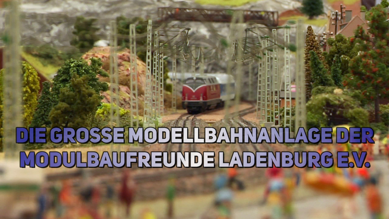 Deutsche Bundesbahn in Spurweite H0 - Modelleisenbahn der Modulbaufreunde Ladenburg