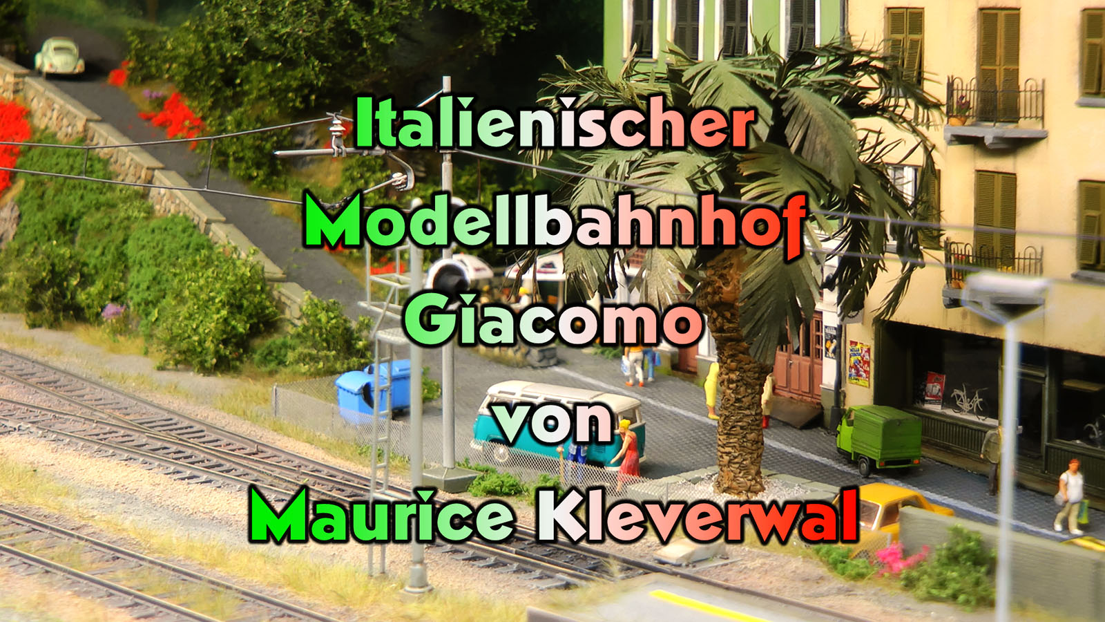 Eisenbahn Italien - ACME und Rivarossi Modellbahn H0 - Bahnhof Giacomo von Maurice Kleverwal