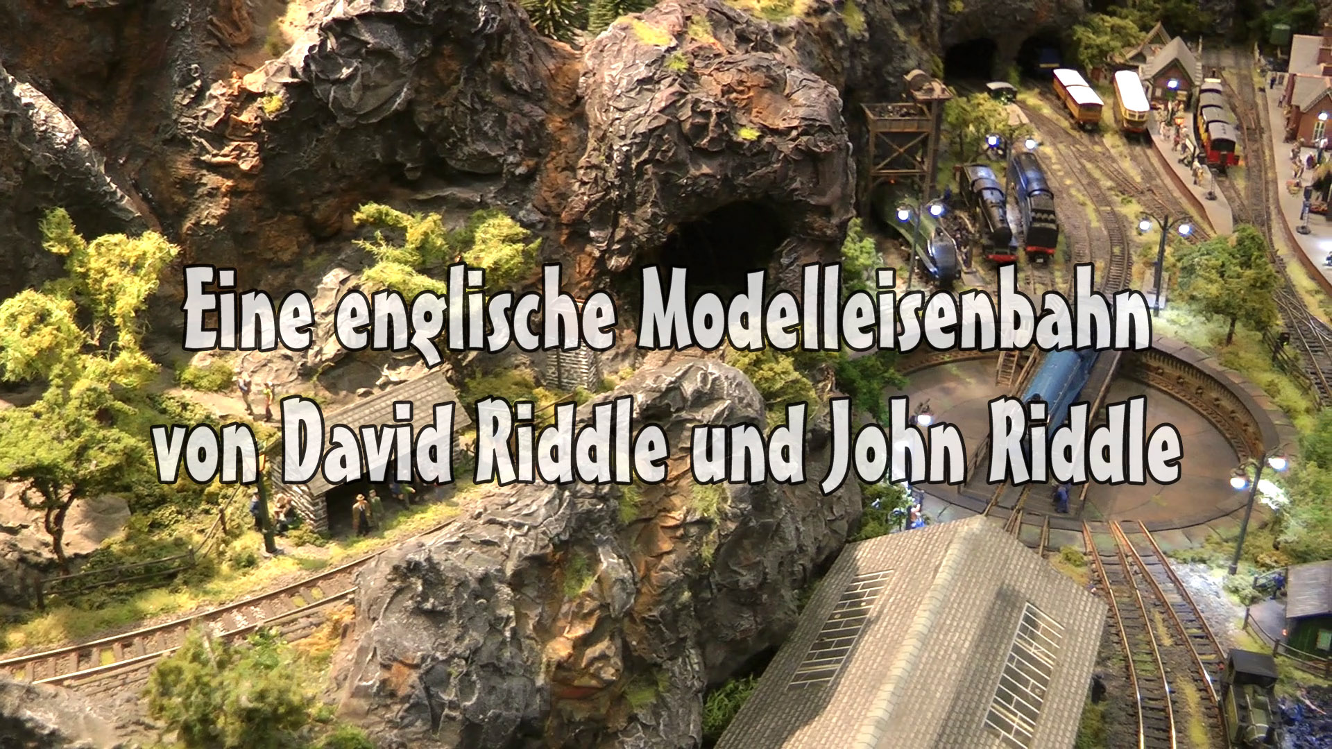 Modellbahn Spur N mit englischen Zügen und Dampfloks: Modelleisenbahn von David und John Riddle