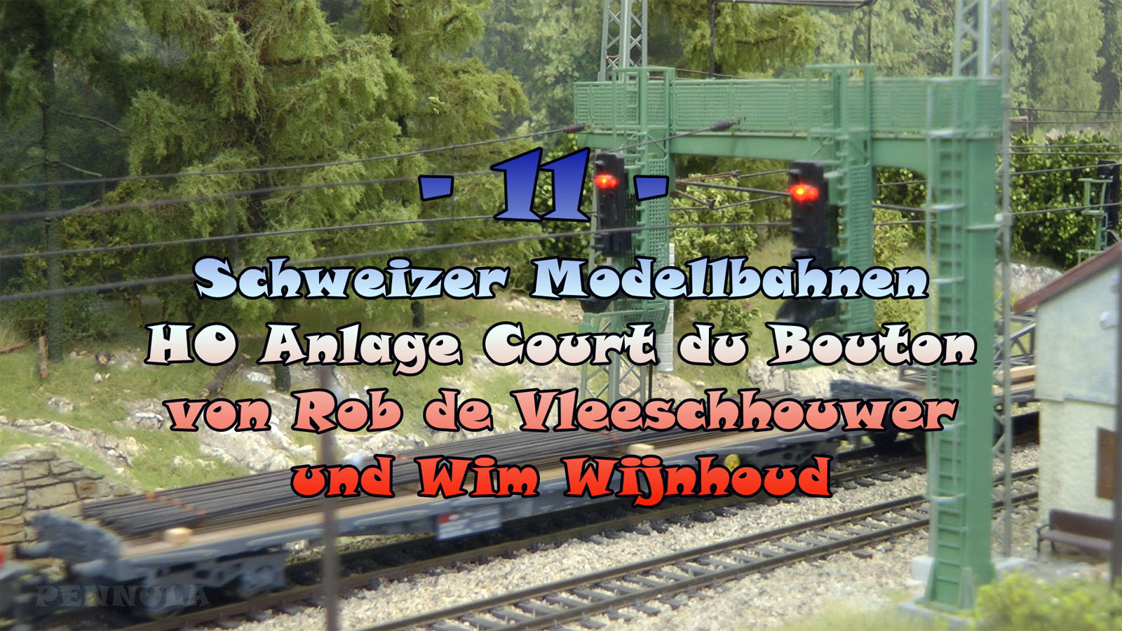 Modellbahn Court du Bouton von Rob de Vleeschhouwer und Wim Wijnhoud