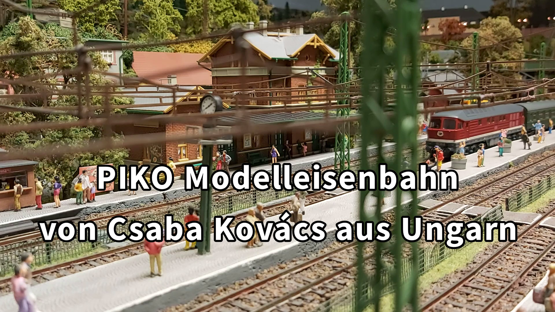 PIKO Modelleisenbahn - Eine bemerkenswerte DDR Spur H0 Modellbahn aus Ungarn