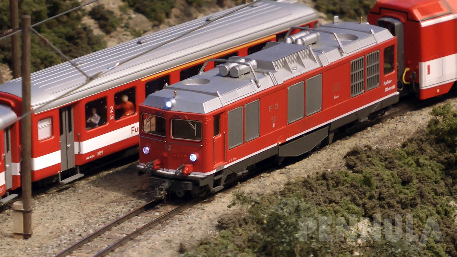 Schmalspurbahn in der Schweiz