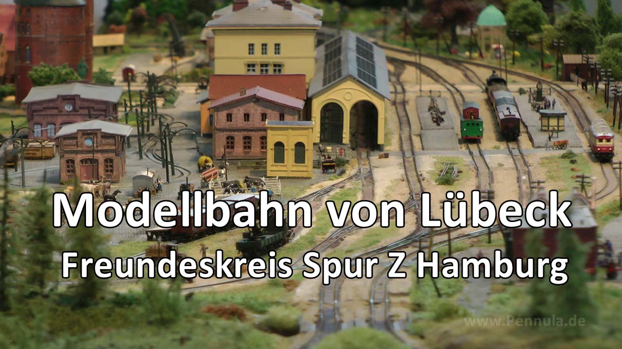 Modellbahn Spur Z von Lübeck auf der Messe Intermodellbau Dortmund 2016